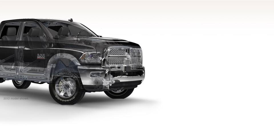 2014 Ram 2500 Capability X Ray View