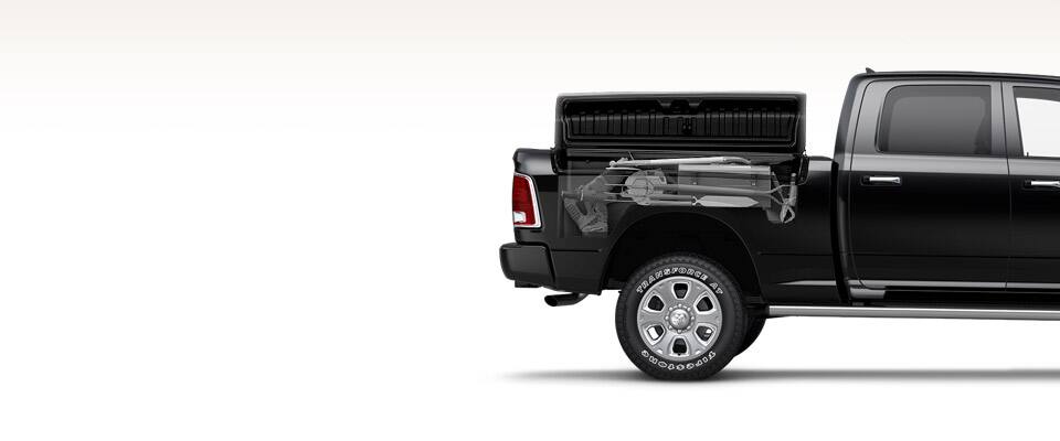 2014 Ram 2500 Exterior Box View ot the RamBox Cargo Management System