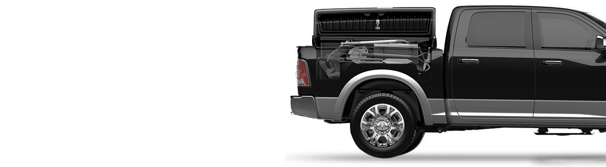 2014 Ram 2500 Exterior Box View ot the RamBox Cargo Manageme