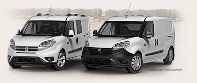 Ram Promaster City cargo van passenger van