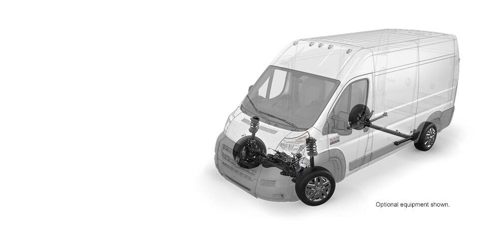 2016 Ram ProMaster Front Wheel Drive System