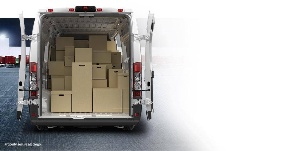 Ram Promaster heavy duty hauling