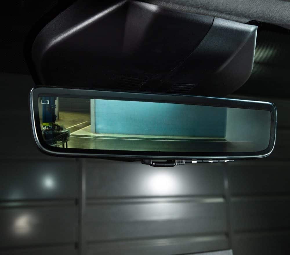 Digital rearview mirror in the 2027 Ram ProMaster City