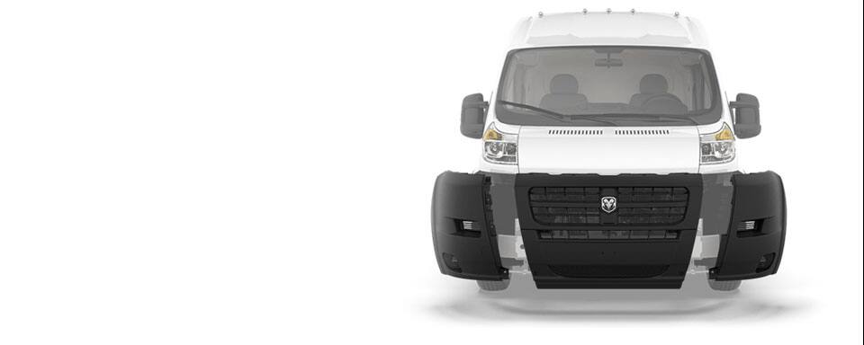 2016 Ram ProMaster three piece front fascia