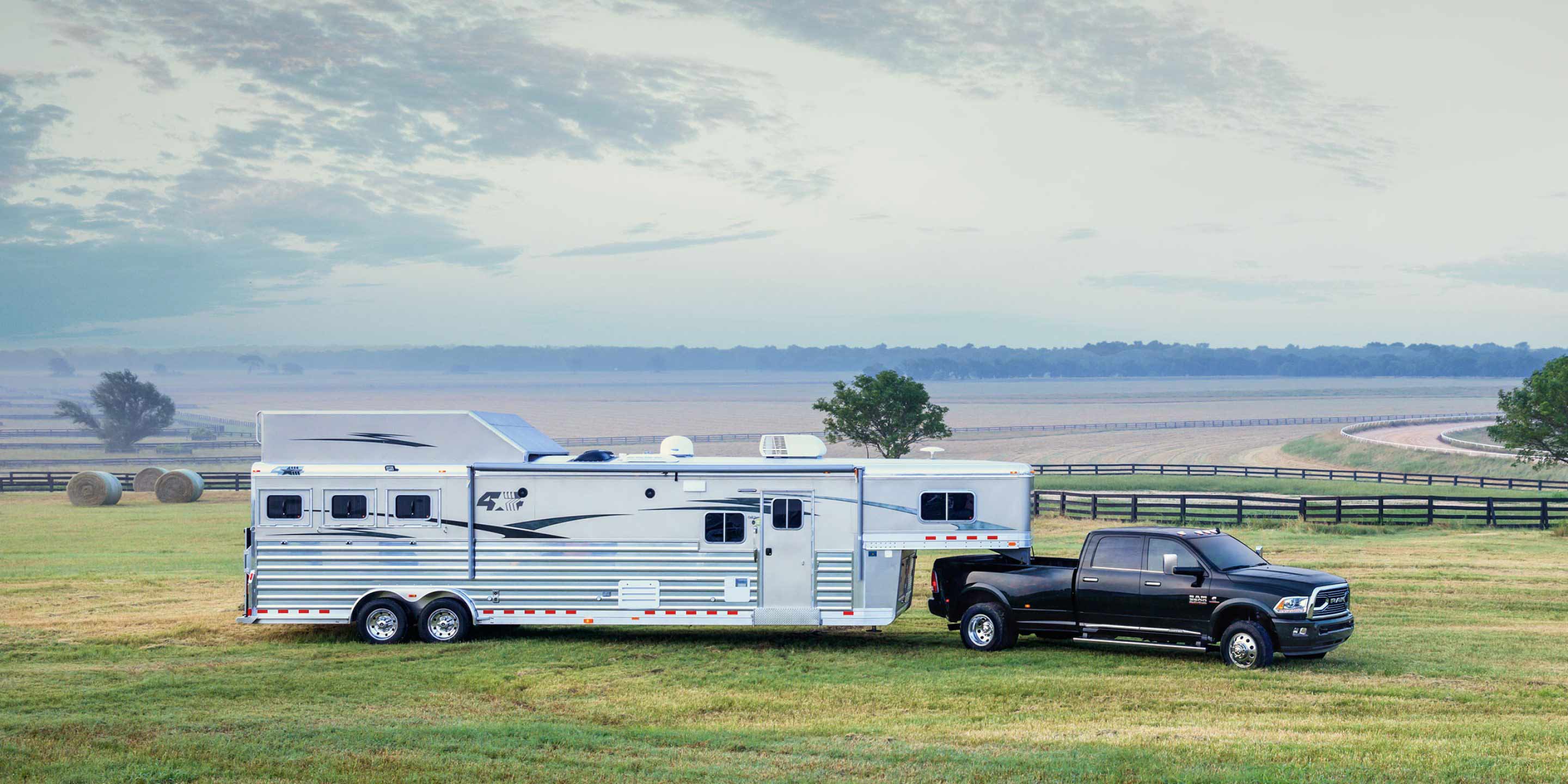 2018 Ram Trucks 3500 Efficiency And Capability Features 2018 Ram Trucks 3500 Towing A Trailer