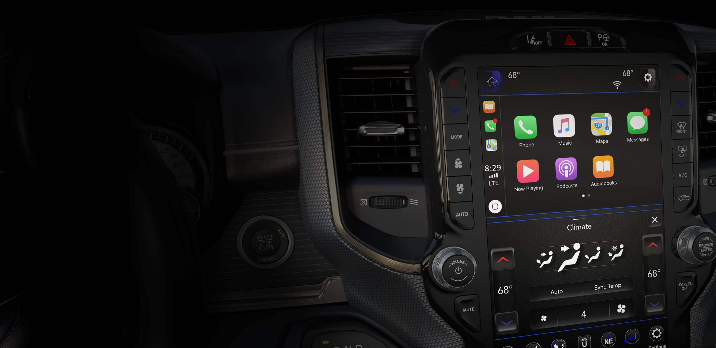 All New 2019 Ram 1500 Interior Photos And Features Gallery