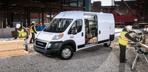 2019 Ram Promaster Cargo Van Features