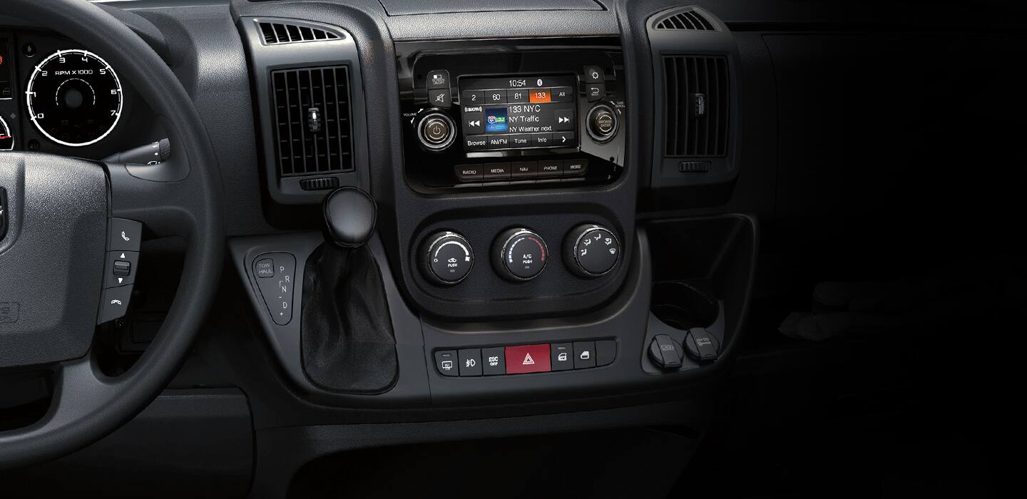 2020 Ram Promaster Interior And Technology Features