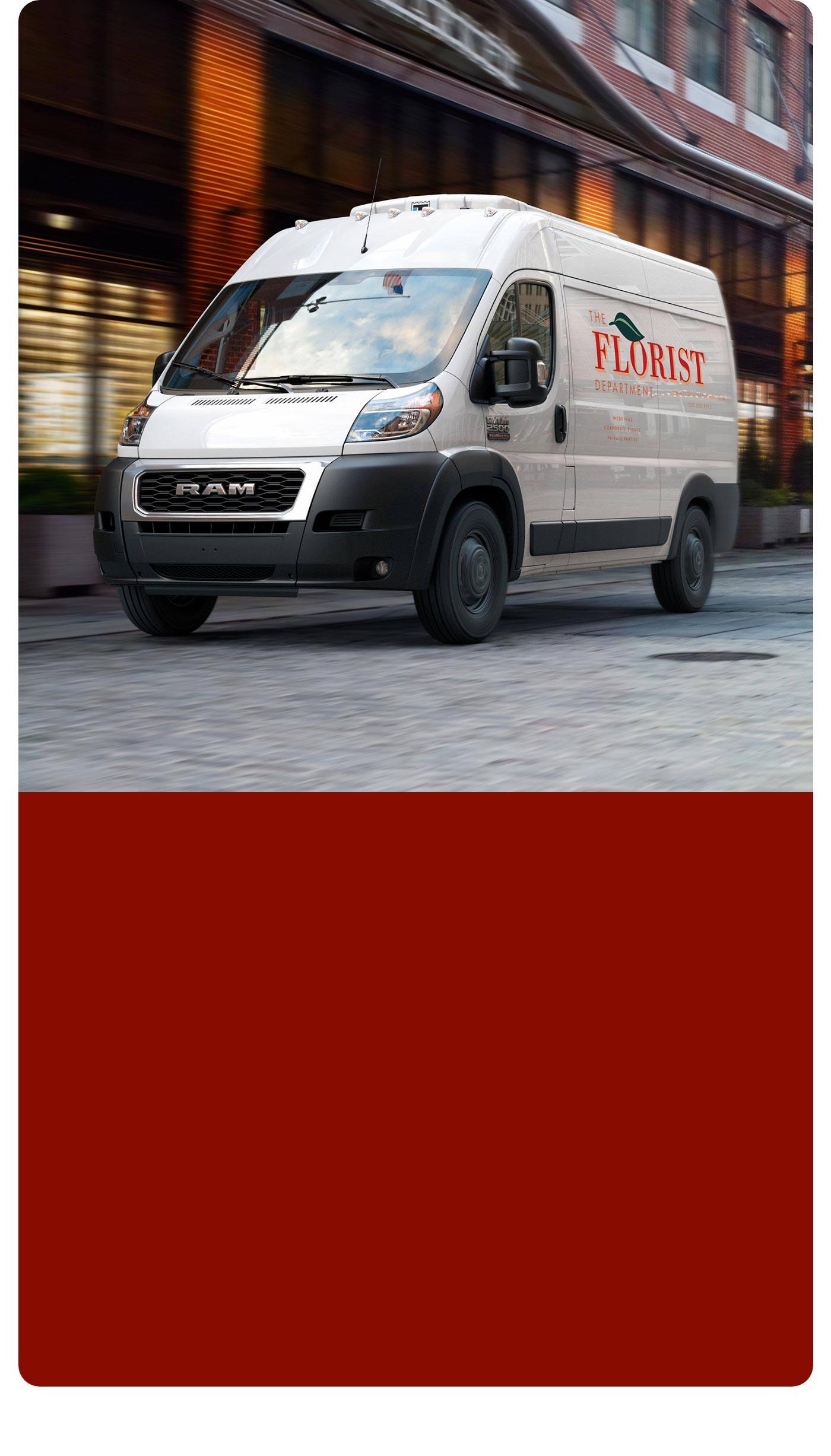 2021 Ram ProMaster® Cargo Van Ram Van Comparison