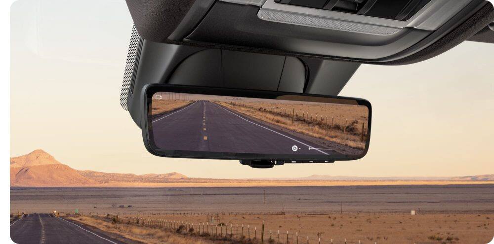 dodge rear view mirror