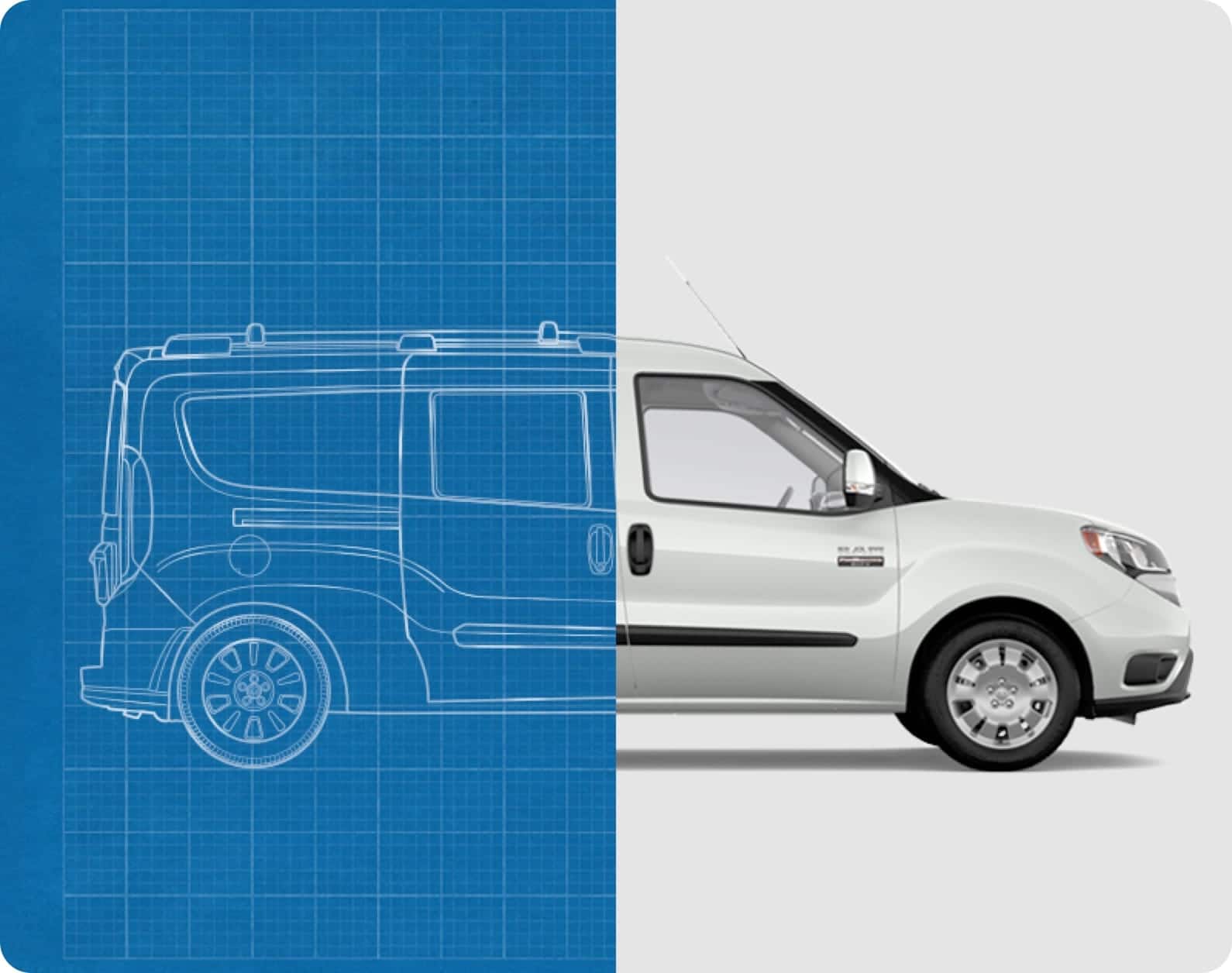 ram promaster city cargo width