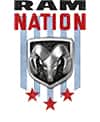 The Ram Nation logo.