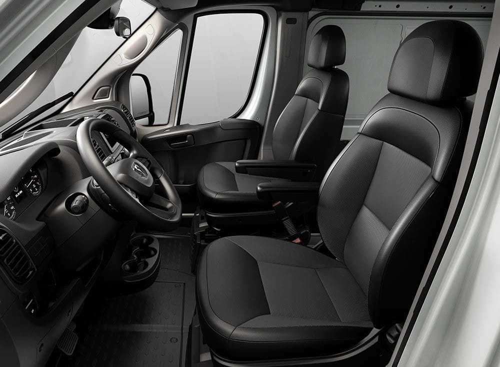 2022 Ram ProMaster® Interior & Technology Van Seats & More