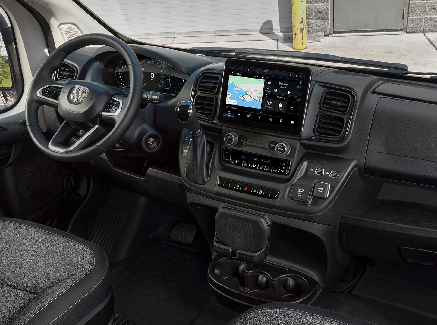 2022 Ram ProMaster® Interior & Technology Van Seats & More