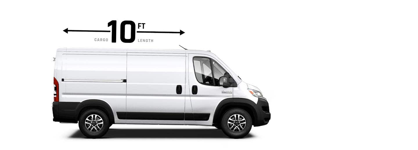 10-foot cargo capacity