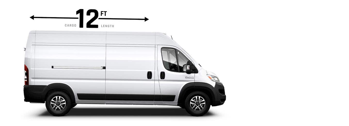 12-foot cargo capacity