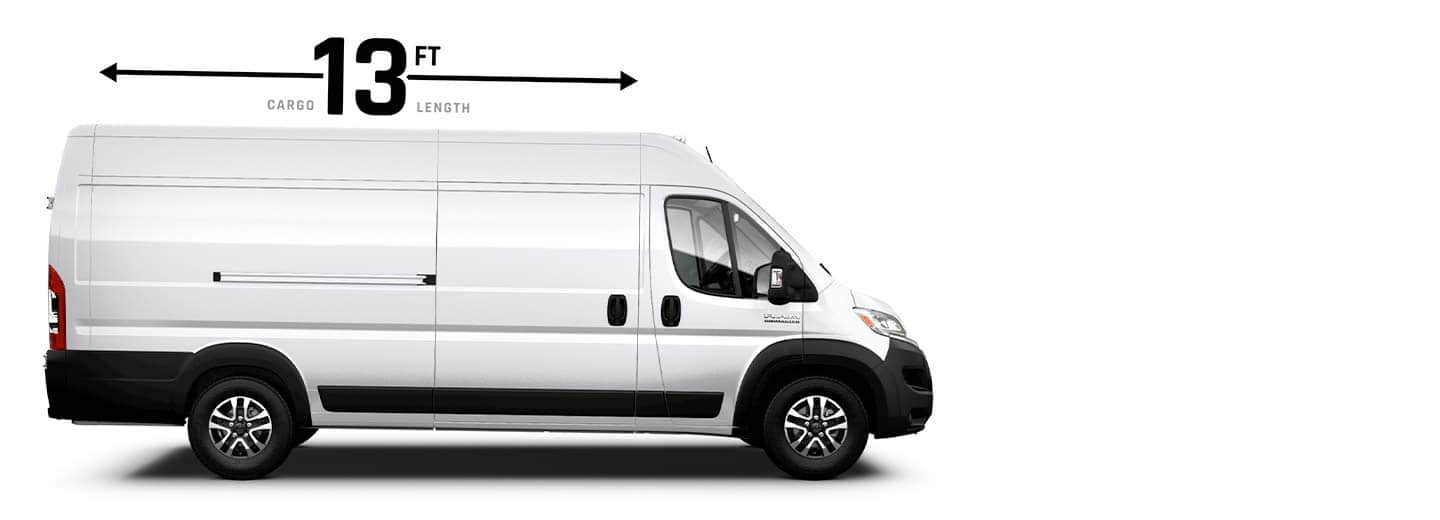 13-foot cargo capacity