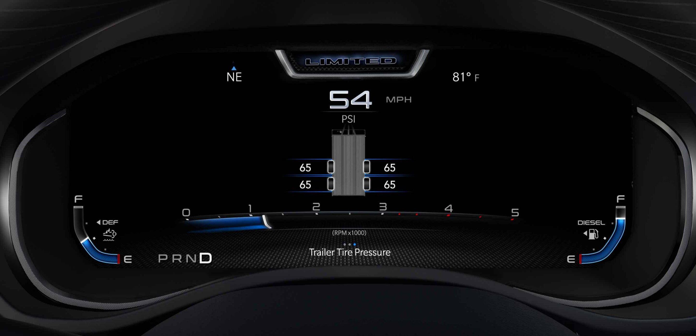 2024 RAM Chassis Cab tire pressure monitor