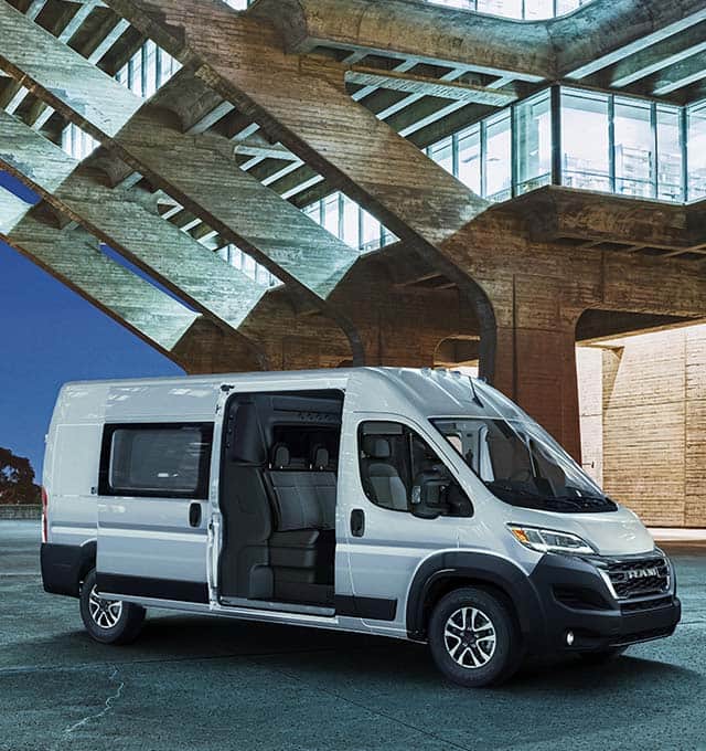 2024 Ram ProMaster® Crew Van Passenger Seating & More