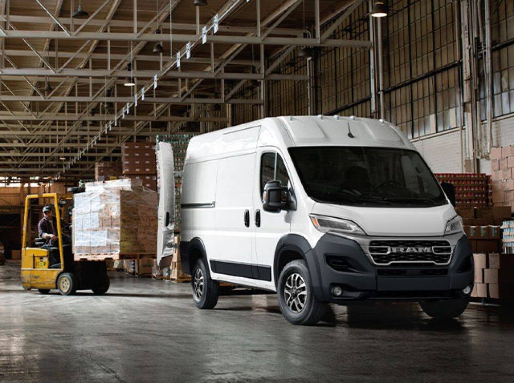New 2024 Ram ProMaster® Models Tradesman®, SLT & SLT+