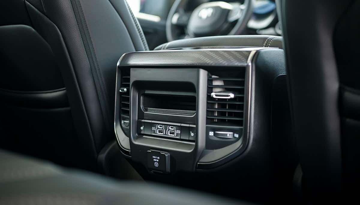 Ram 1500 interior back seat interior