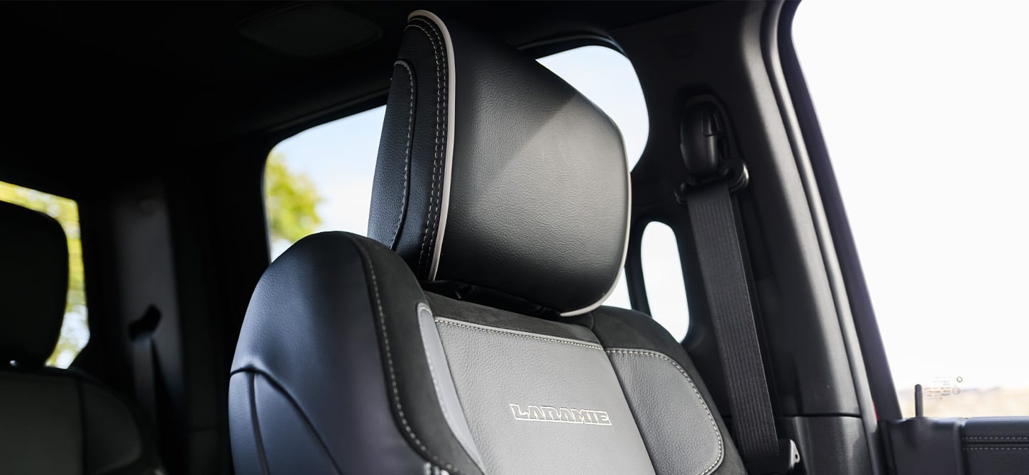 2025 ram 2500 interior front seat detail 