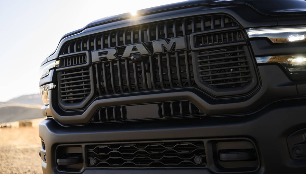 Display The grille on a 2026 Ram 2500 Rebel.