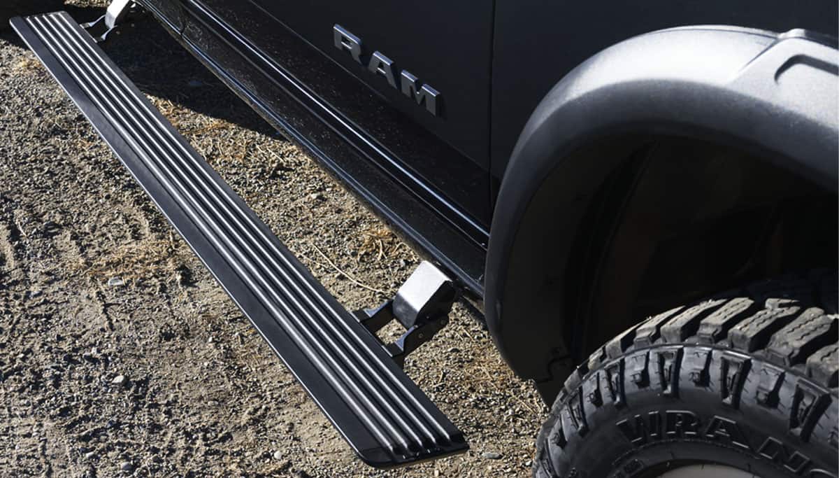 2026 Ram 2500 power-retractable running boards