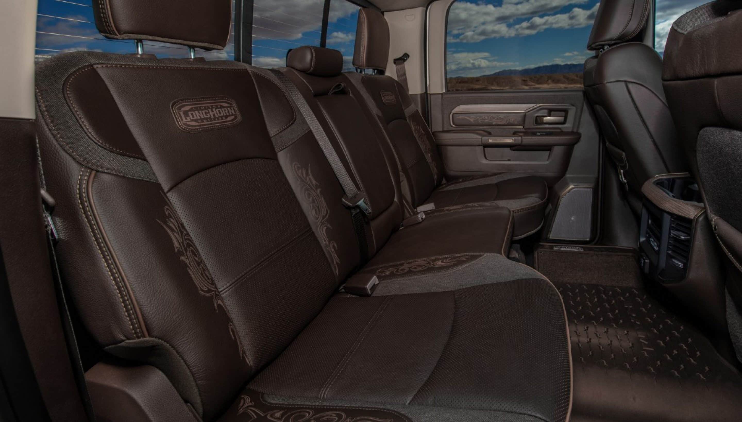 2026 ram 3500 interior rear seat view