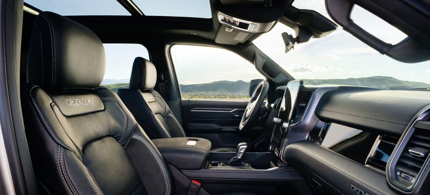 2026 ram 1500 rho front seat interior