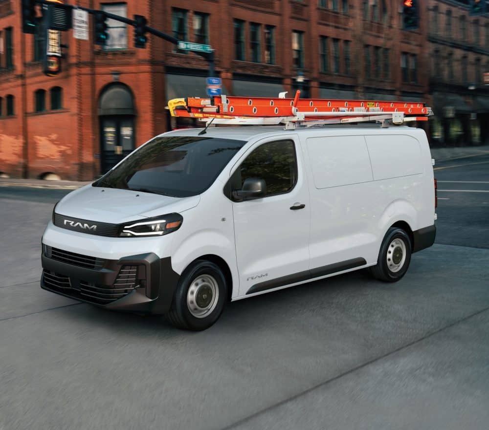 White 2027 Ram ProMaster City cargo van