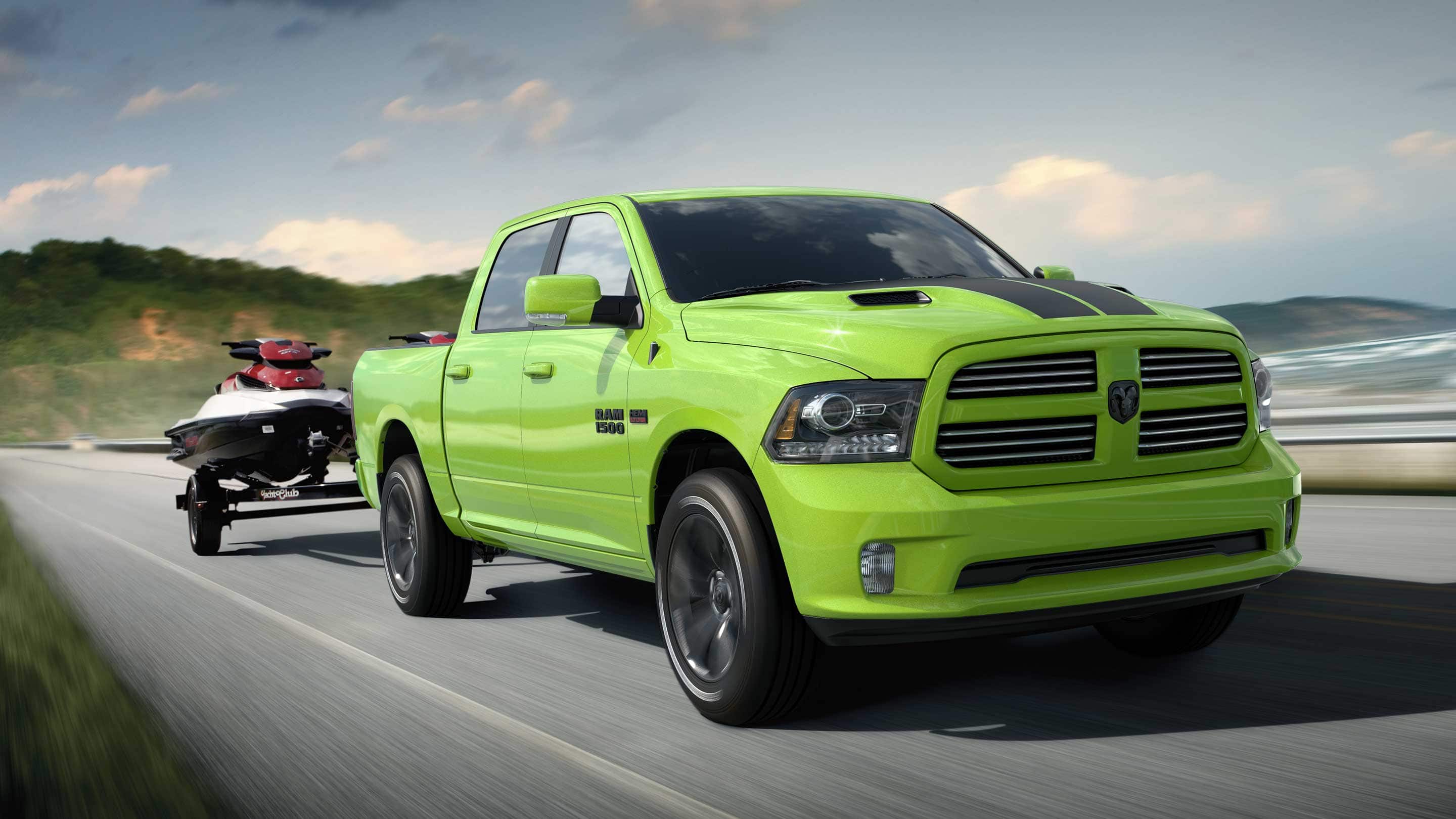 2017 Ram 1500 Sublime Green Limited Edition Truck