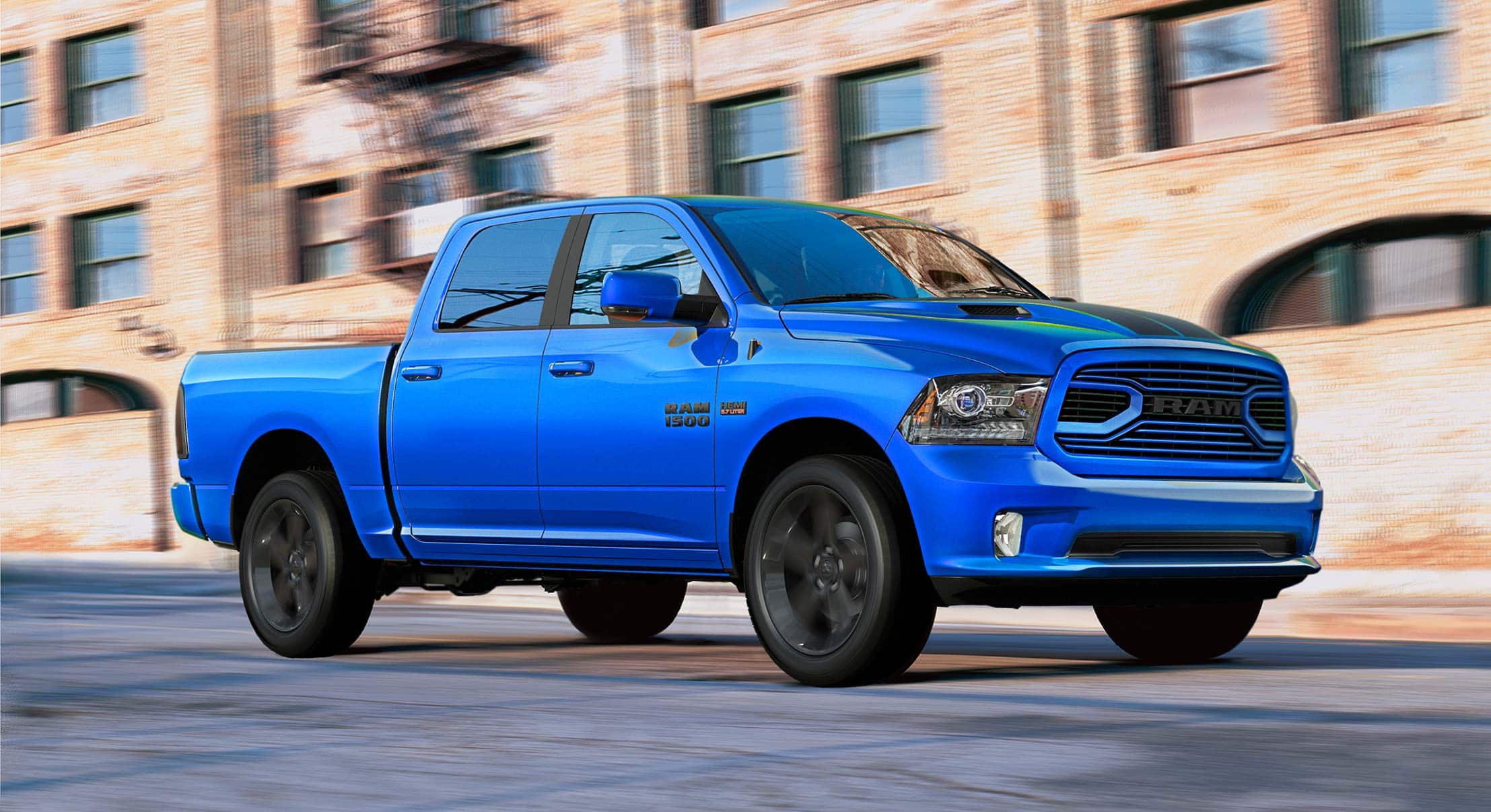 Ram Introduces Hydro Blue Sport Model At Reedman Toll Near