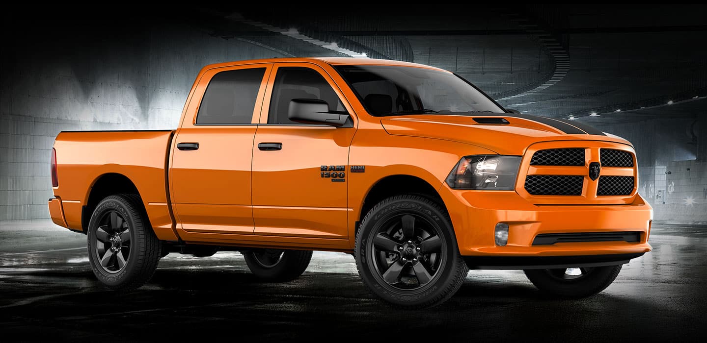 Profile View Of Ram 1500 Classic Express