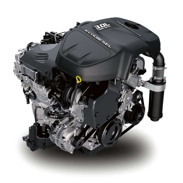 Ram Trucks Engine Performance Comparison Chart 3 0l Ecosel V6 Engine