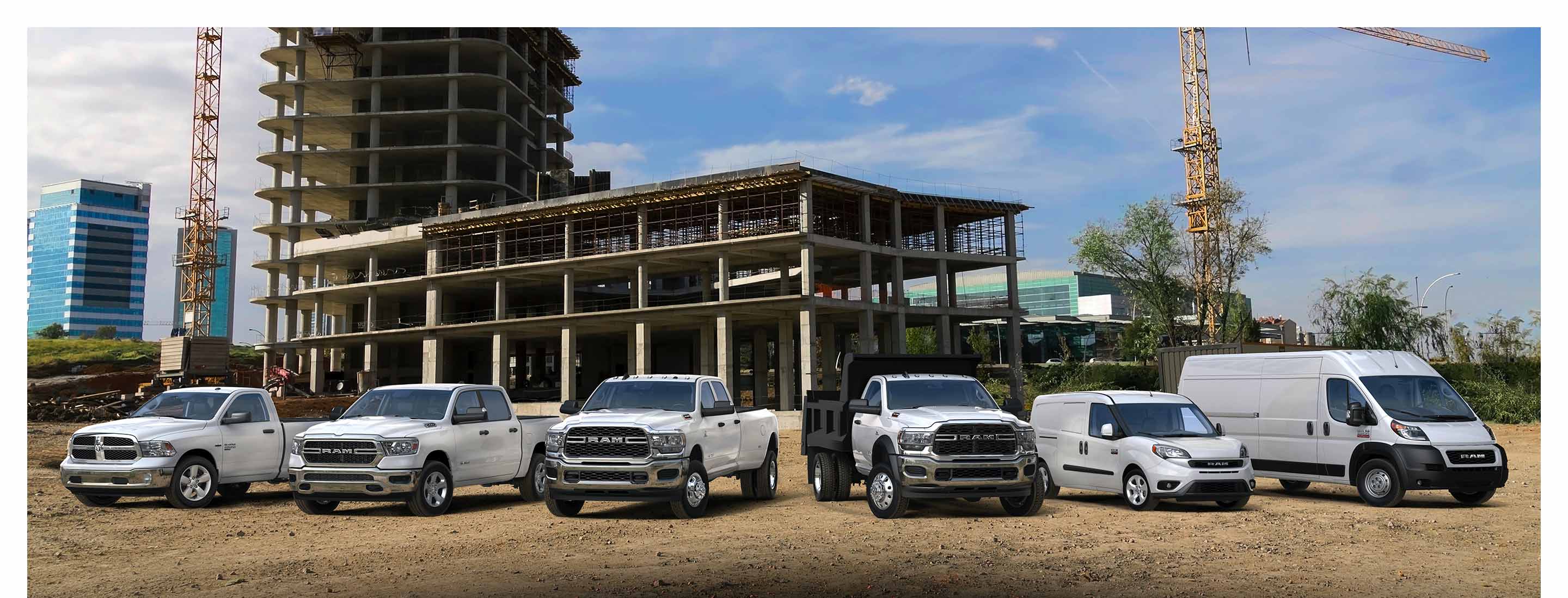 Ram Work Truck Lineup