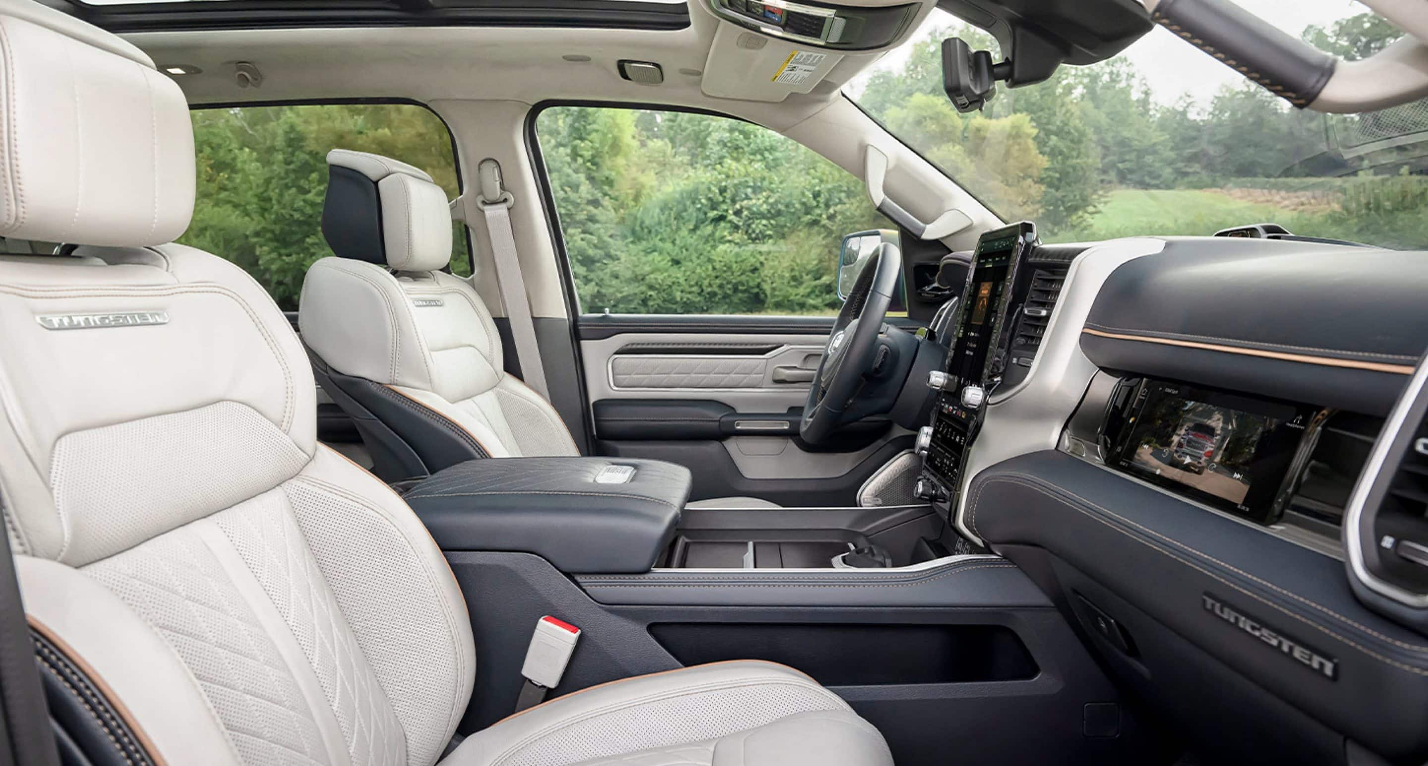 2026 ram 1500 rev interior front seats