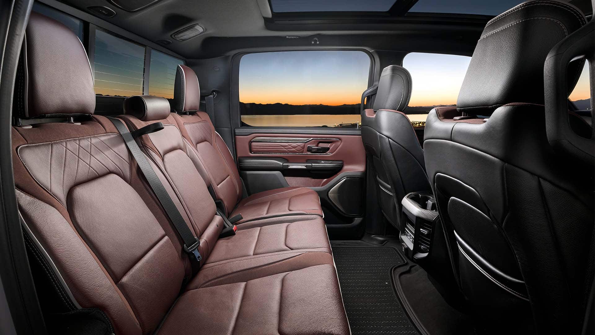 2026 ram 1500 ramcharger interior rear seating