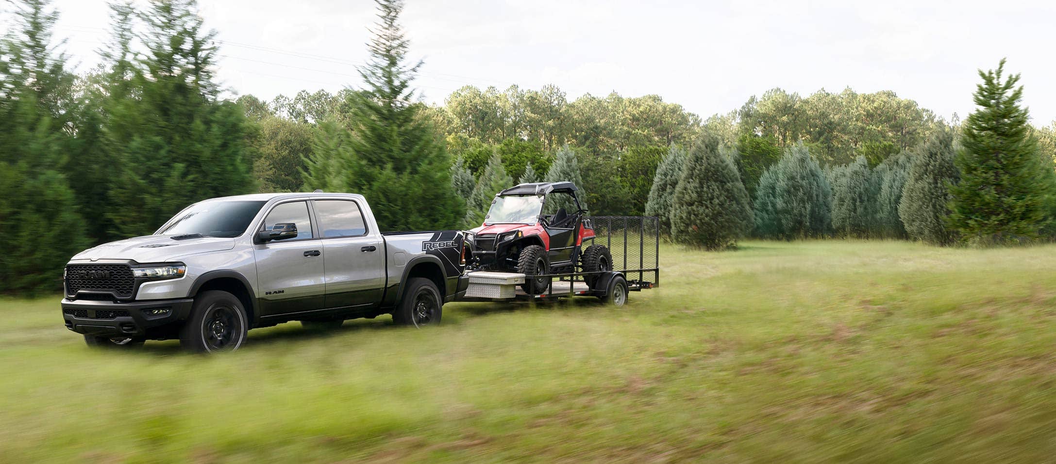 RAM 1500 REV towing boats trailers Yukon