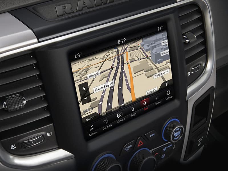 Navigation System, Ram Uconnect®