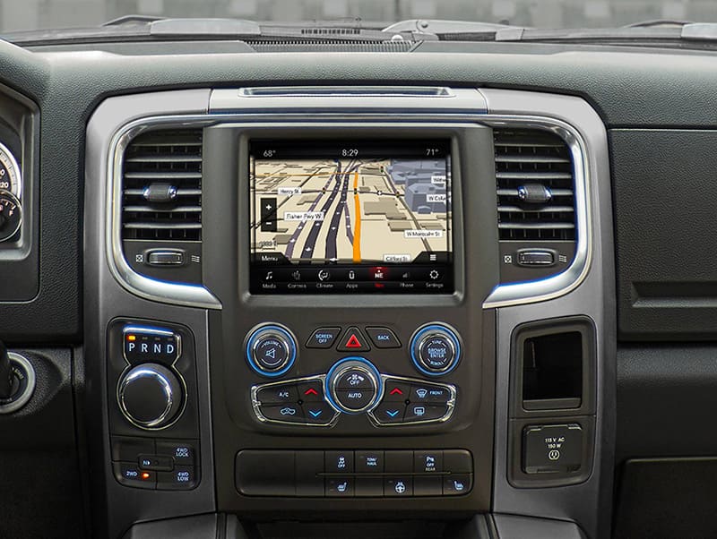 Navigation System, Ram Uconnect®