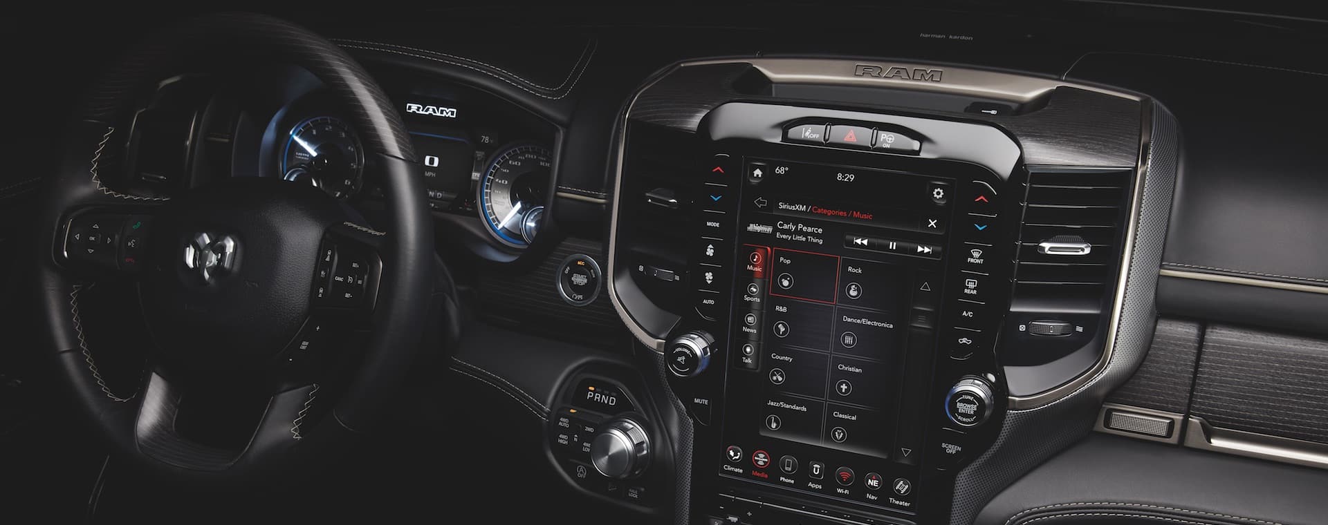 Ram Trucks Uconnect System - Select a Uconnect System
