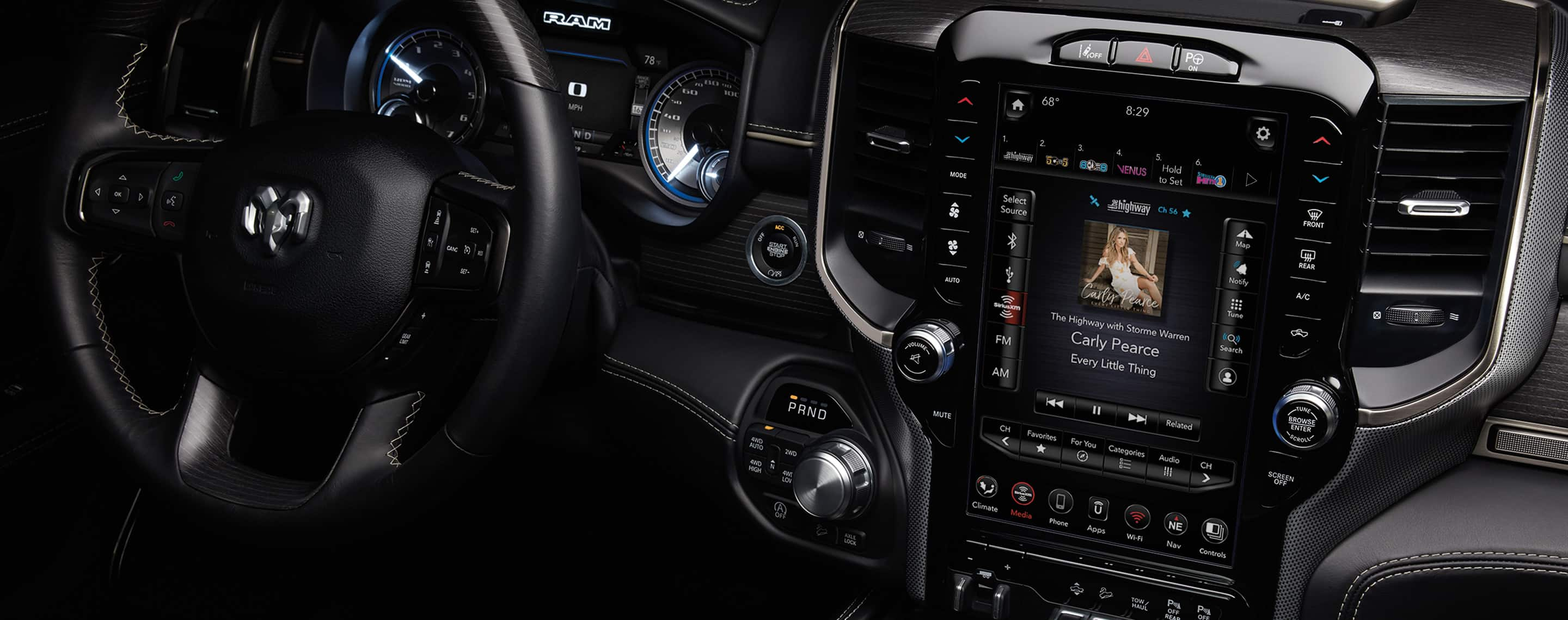 Uconnect System Hands Free Navigation More Ram Trucks